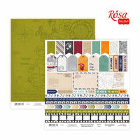 Carte per scrapbooking 30.48 x 30.48 cm Make your journey
