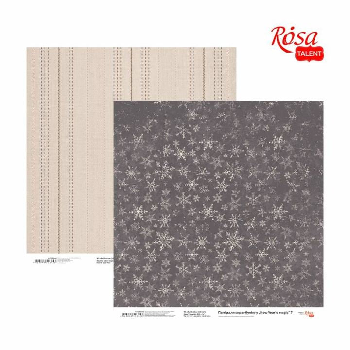Carte per scrapbooking 30.48 x 30.48 cm New Years magic