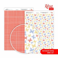 Carte per scrapbooking Tenderness flowers A4
