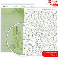 Carte per scrapbooking Wild Flowers A4