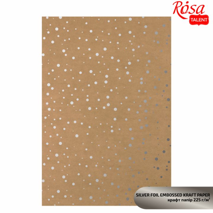 Carte per scrapbooking con elementi metallizzati A4