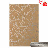 Carte per scrapbooking con elementi metallizzati A4
