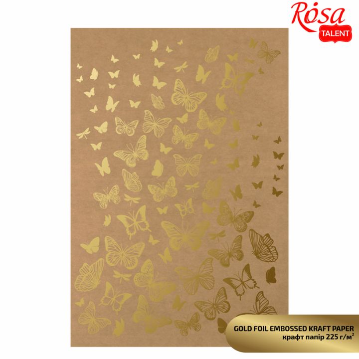 Carte per scrapbooking con elementi metallizzati A4