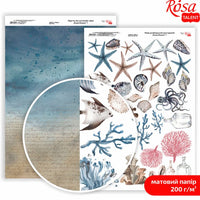 Carte per scrapbooking Ocean Dreams A4