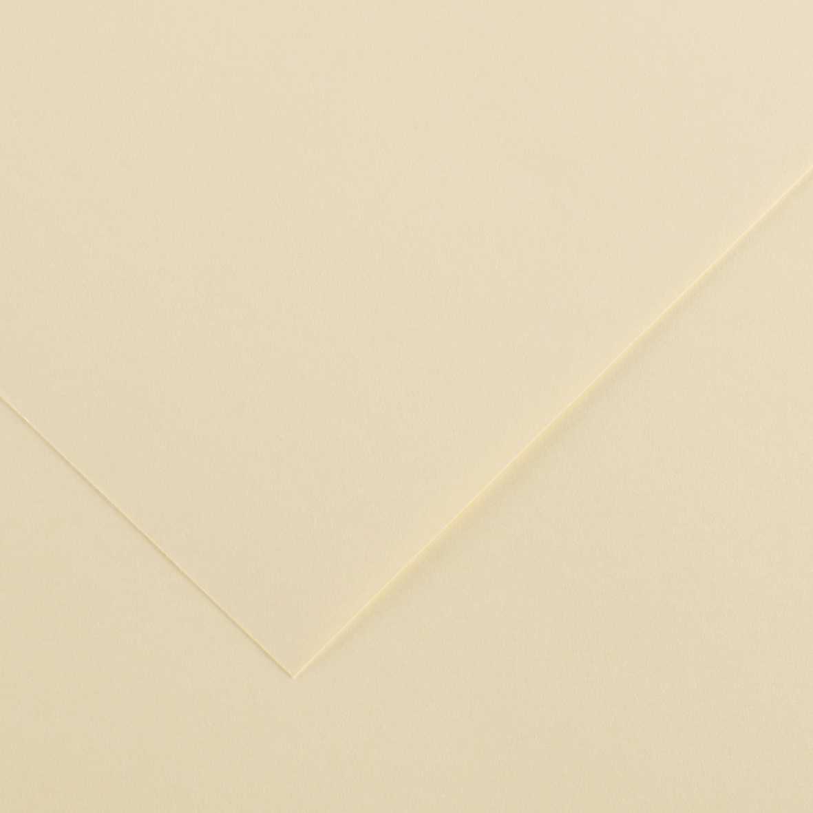 Cartoncino colorato Canson Vivaldi A4 185 g – Crema 2