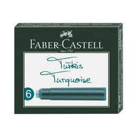 Cartucce d'inchiostro turchesi 6 pezzi