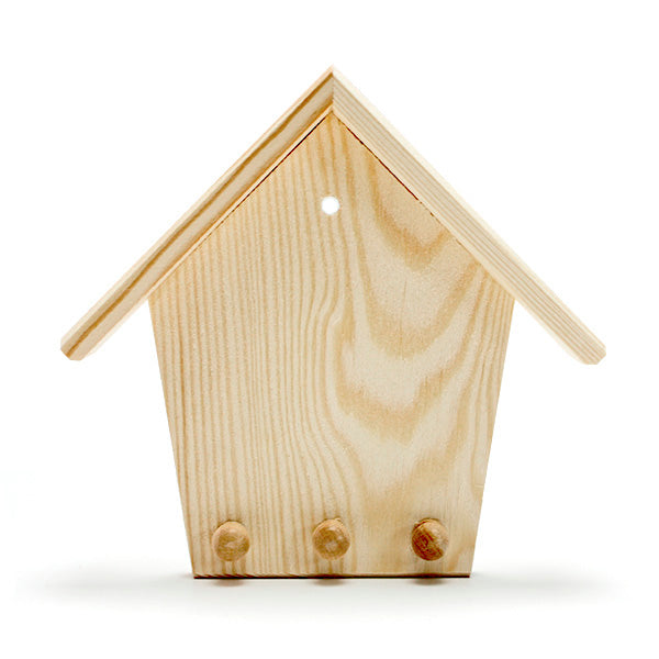 Casetta in legno per chiavi