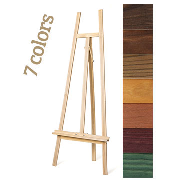 Cavalletto da pittura accademico - ACADEMY – Marrone