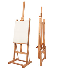 Cavalletto da studio MABEF a H in faggio