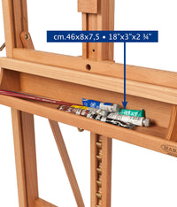 Cavalletto da studio MABEF Workshop - legno di faggio