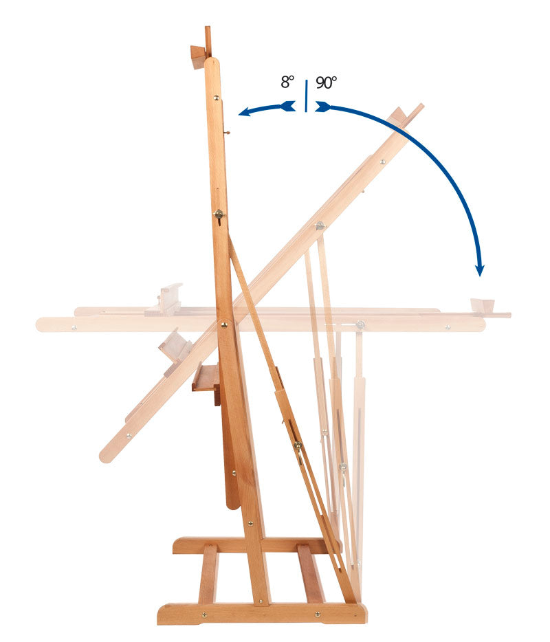 Cavalletto da studio trasformabile MABEF