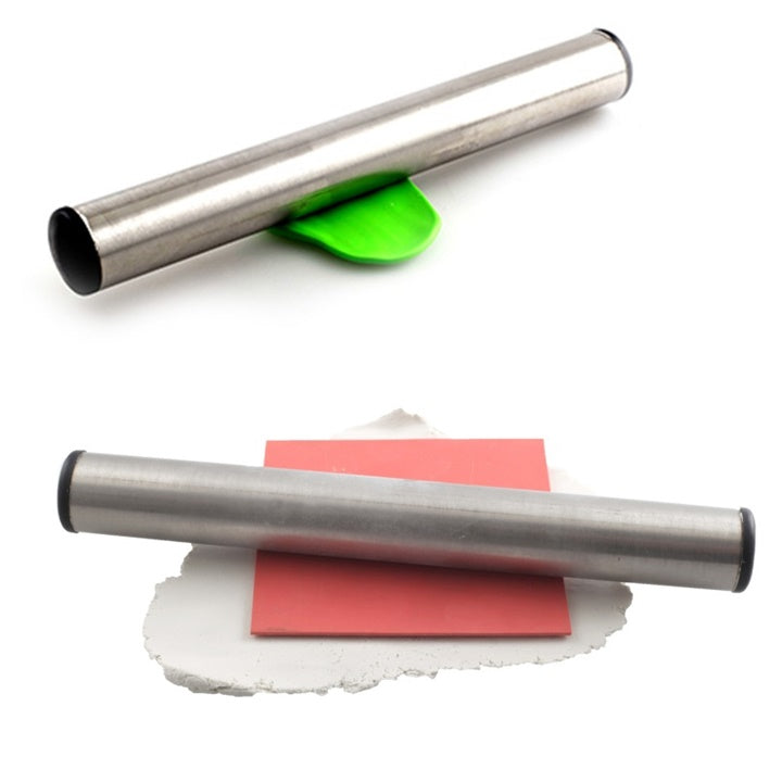 CERNIT rullo in acciaio inox per composto polimerico