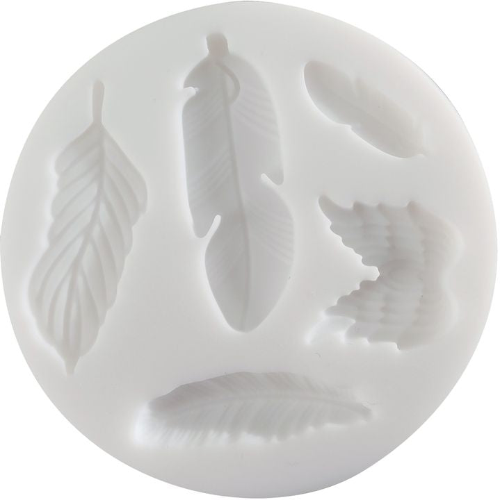 CERNIT stampo in silicone – piume
