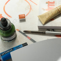 Clairefontaine Paint'On Mix Media blocco 250 g 40 fg incollato Extra White