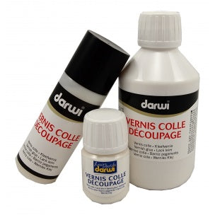 Colla con vernice per decoupage 2in1 DARWI | sceglie volume