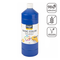 Colore a tempera Creall, 1 000 ml – blu scuro