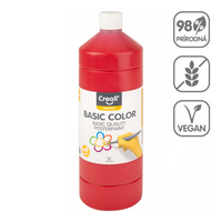Colore a tempera Creall, 1 000 ml – rosso