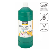 Colore a tempera Creall, 1 000 ml – verde scuro