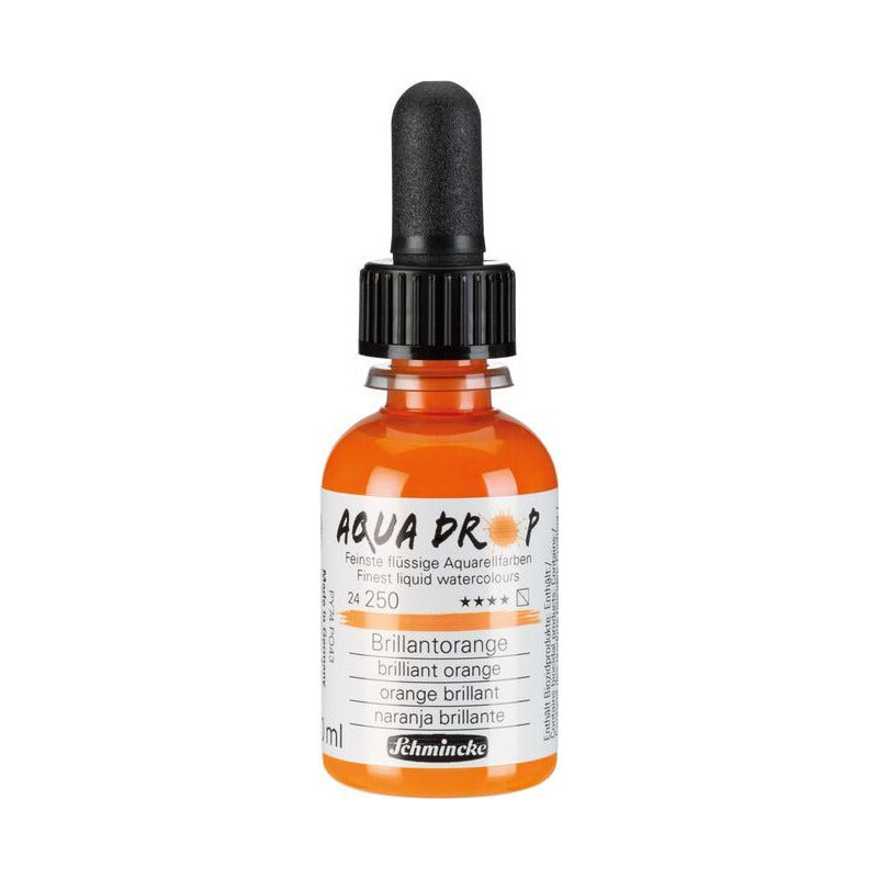 Colore acquerello Schmincke AQUA DROP 30 ml – 250 Arancio brillante
