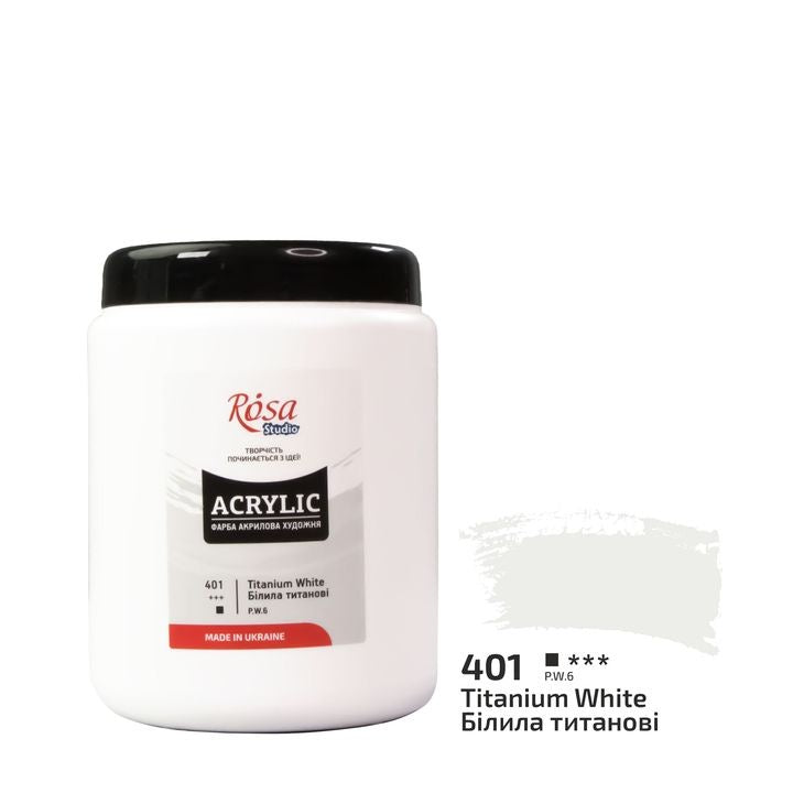 Colore acrilico, 1000 ml, ROSA STUDIO