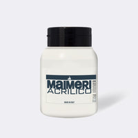 Colore acrilico fine MAIMERI Acrilico 1000 ml – Bianco Titanio