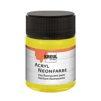 Colore acrilico KREUL FLUORESCENT 50 ml | sceglie colore - Giallo neon
