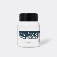 Colore acrilico MAIMERI Acrilico 500 ml – Bianco Platino