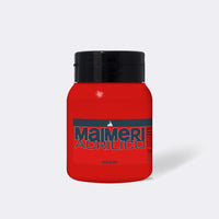 Colore acrilico MAIMERI Acrilico 500 ml – Rosso Permanente Medio