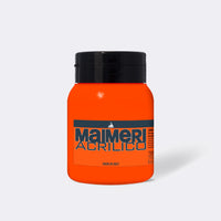 Colore acrilico MAIMERI Acrilico 500 ml – Tonalità Vermiglione