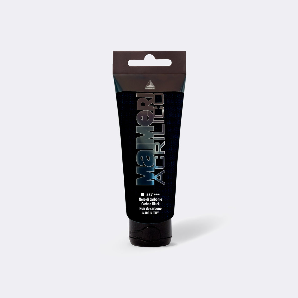 Colore acrilico MAIMERI Acrilico 75 ml – Nero Carbone