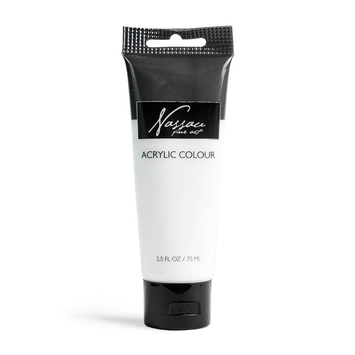 Colore acrilico Nassau Fine Art in tubo da 75 ml | varie sfumature