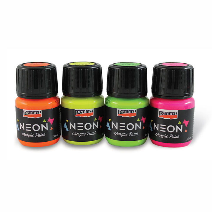 Colore acrilico neon PENTART 30 ml | colori diversi