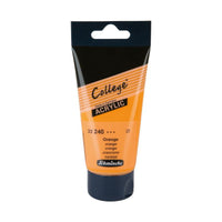 Colore acrilico Schmincke College Acrylic 75 ml – 240 Arancio