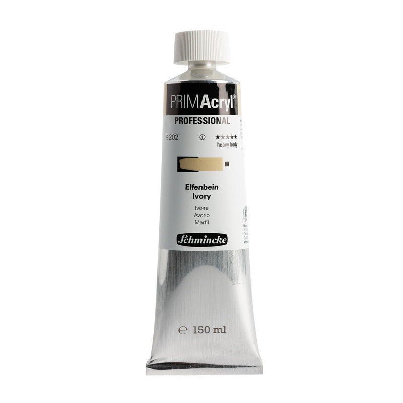 Colore acrilico Schmincke PRIMAcryl Professional 150 ml – 202 Avorio
