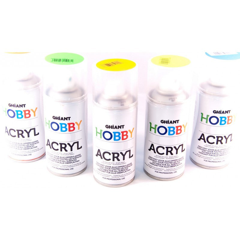 Colore acrilico spray HOBBY - 150ml – nero