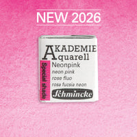 Colore ad acquerello Schmincke AKADEMIE mezzo godet - Golden pink – 952 Rosa neon