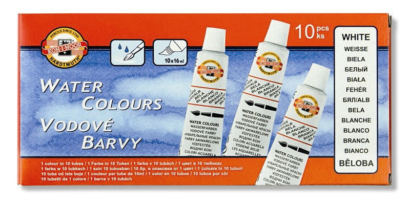 Colore ad acquerello - strato bianco 16 ml - 1 pz