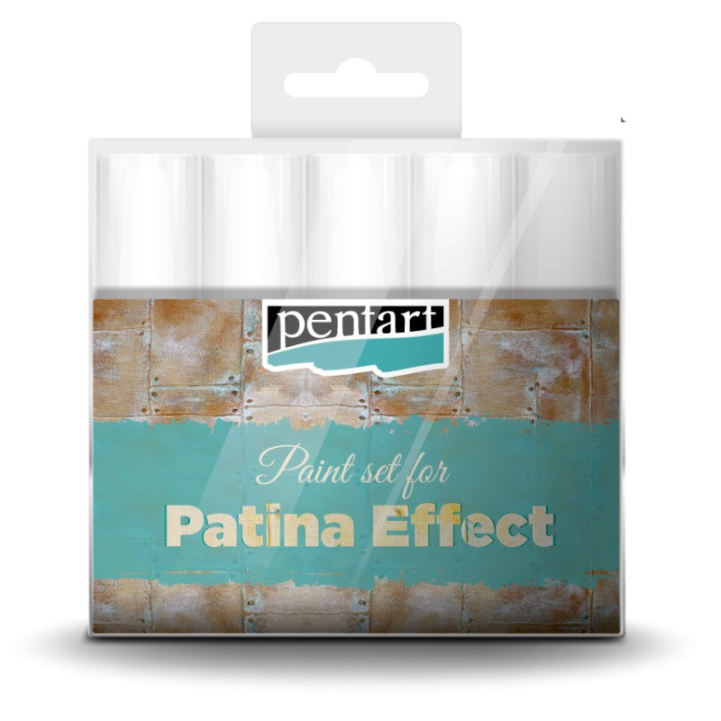 Colore con effetto patina - set di 5 pezzi