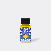 Colore per ceramica MAIMERI Idea Ceramica - 60 ml | diversi colori – Giallo limone