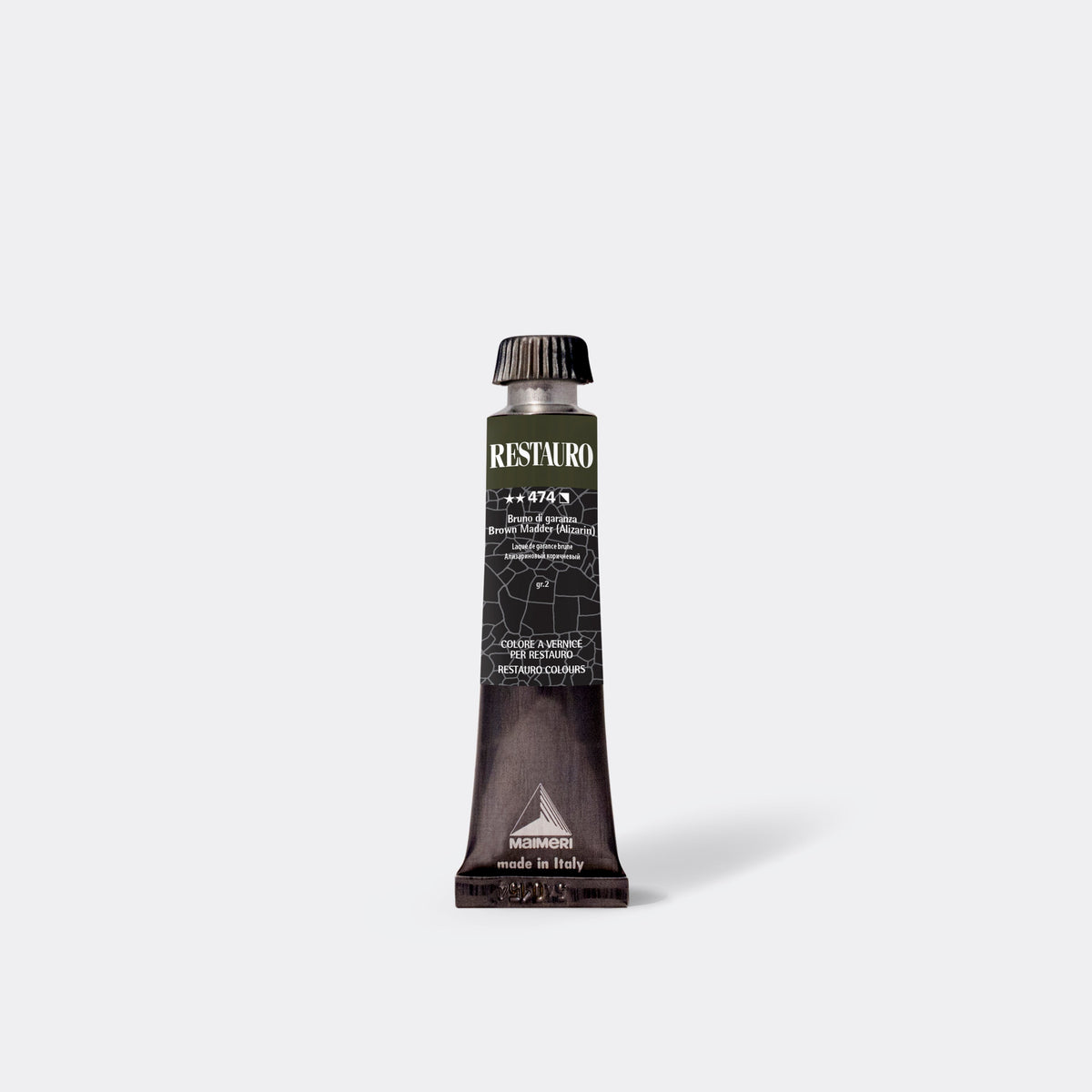 Colore per restauro MAIMERI Restauro 20 ml – Garanzina bruna alizarina