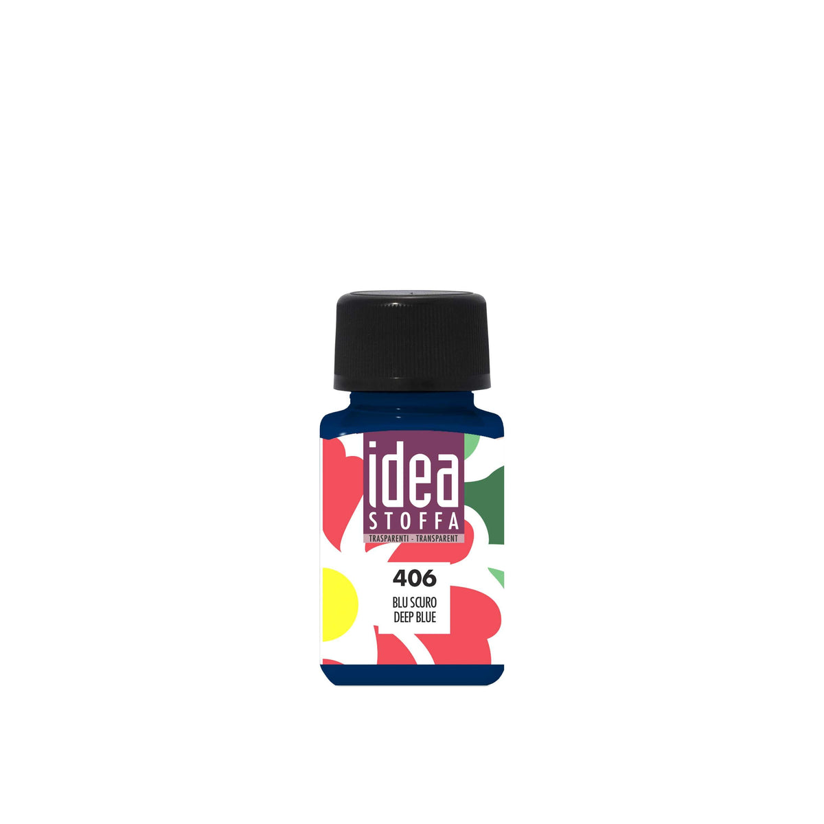 Colore per tessuti MAIMERI Idea Stoffa 60 ml – Blu scuro