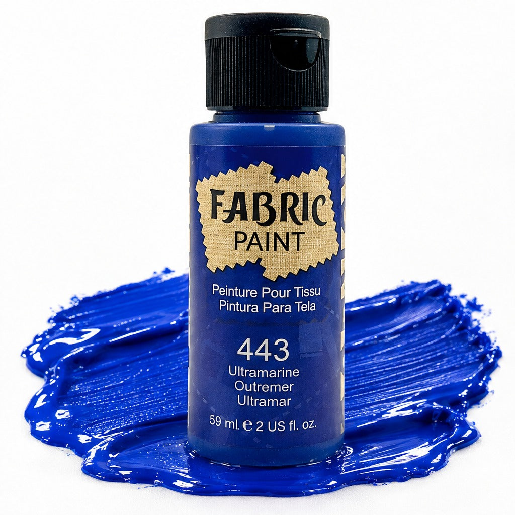 Colore per tessuti Phoenix 59 ml | colori diversi – blu / 443