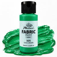 Colore per tessuti Phoenix 59 ml | colori diversi – verde / 505