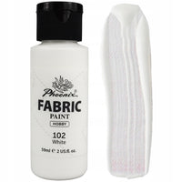 Colore per tessuti Phoenix bianco 59 ml