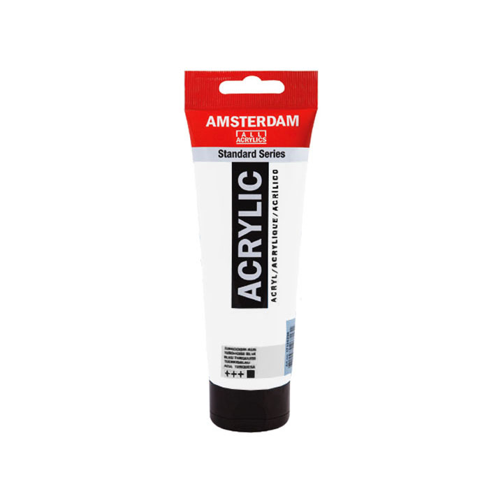 Colori acrilici Amsterdam Standart Series 250 ml | sceglie tonalità - 104 Bianco di zinco