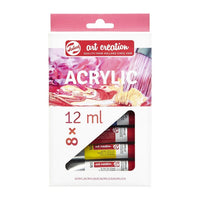 Colori acrilici ArtCreation - set 8 x 12 ml