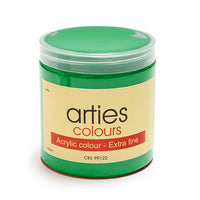 Colori acrilici Arties Colours - 250 ml | colori diversi - Verde Permanente Medio