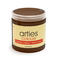 Colori acrilici Arties Colours - 250 ml | colori diversi - Terra d'Ombra Bruciata