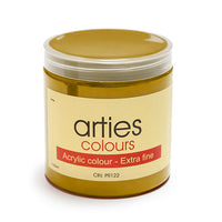 Colori acrilici Arties Colours - 250 ml | colori diversi - Giallo di Napoli Scuro Imitazione