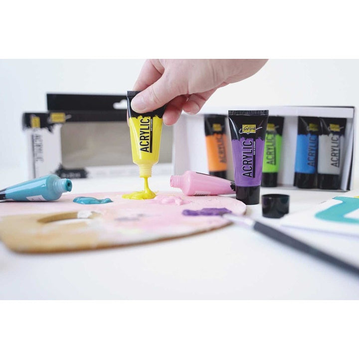 Colori acrilici Kreul Solo Goya / set misto 8 x 20 ml